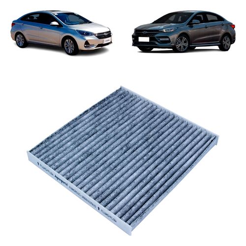 Filtro de Cabine Ar Condicionado C/ Carvão Chery Arrizo 5 1.5 CVT Flex Turbo Após 2019/ Arrizo 6 1.5 GSX Turbo Flex Após 2020