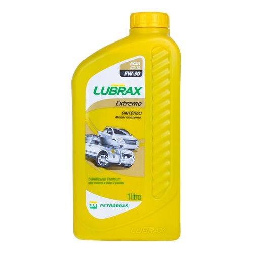 Óleo de motor Lubrax Extremo 5W30 ACEA C2-16 API SN Sintético 1 Litro
