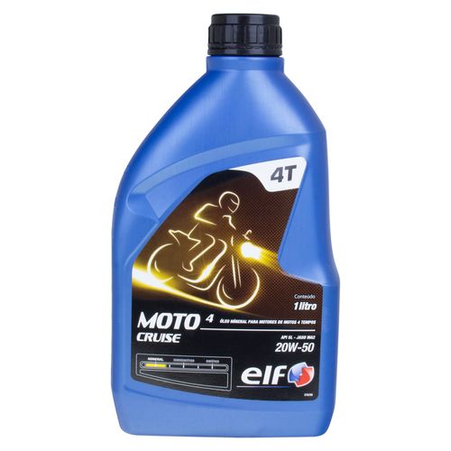 Óleo de Motor Elf Moto Cruise 4 20W50 API SL mineral