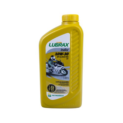 Óleo de Motor Lubrax Indicc 10W30 API SL/ JASO MA semissintético