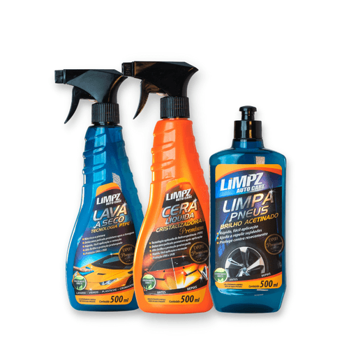 Limpa Seco Lava A Seco Tecnologia Ptfe Limpz Auto 500 Ml
