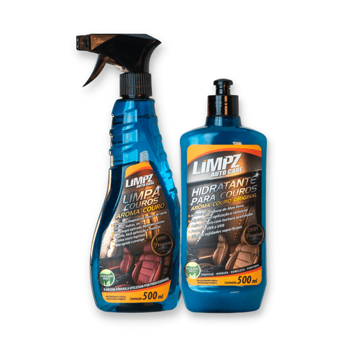 Limpa Couros Aroma Couro Original Limpz Auto 500 Ml