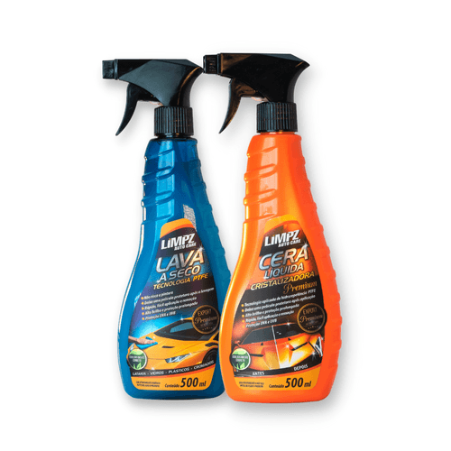 Limpa Seco Lava A Seco Tecnologia Ptfe Limpz Auto 500 Ml