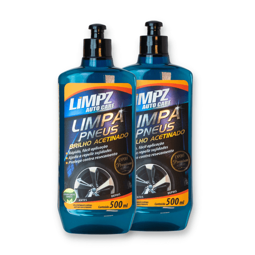 Selante para Pneus Brilho Acetinado Limpz Auto 500 Ml