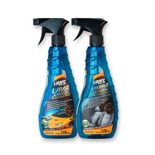 Limpa Seco Lava A Seco Tecnologia Ptfe Limpz Auto 500 Ml