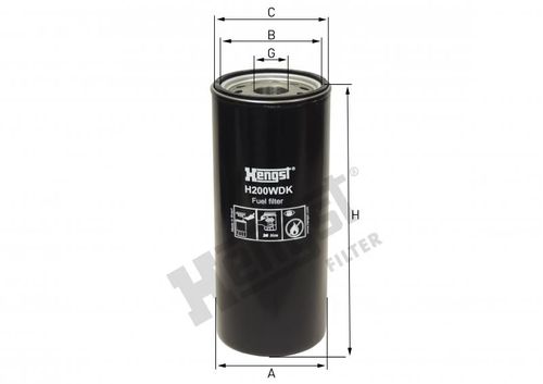 FILTRO OLEO DIESEL FH/NH-12 380/2004