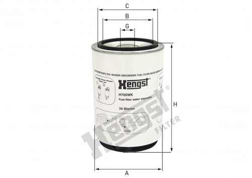 FILTRO RACOR SEM COPO STRALIS/TECTOR/ EUROCARGO/TRAKKER CURSOR