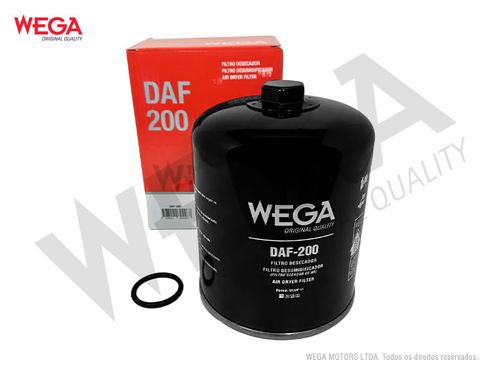 FILTRO SECADOR AR PRETO 124 PGR