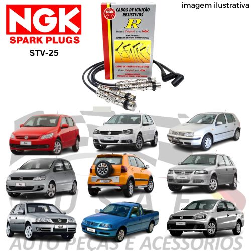 CABO DE VELA SUPRESSIVO GOL G3/G4 1.0 8V TODOS OS MODELOS; GOL G5 1.0/1.6 TODOS OS MODELOS; FOX 1.0/1.6 APÓS 2003