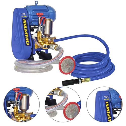 LAVADORA 5HP 500LBS 45L/MIN C/MT E MANGUEIRA 1/2 220/380V - LJ500-BLUE - CHIAPERINI