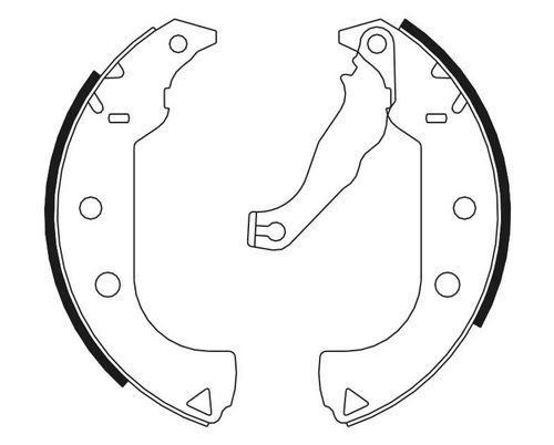 SAPATA DE FREIO MERCEDES - ML230/ML270/ML320/ML430 98/