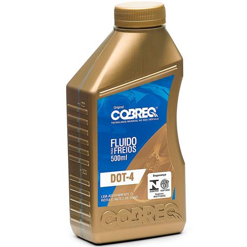 FLUIDO DE FREIOS DOT 4 COBREQ ALTA PERFORMANCE P/CARROS EM GERAL