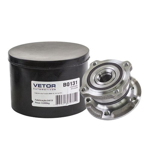 Cubo Roda  Traseira BMW X5, X6 4X4 09 em diante