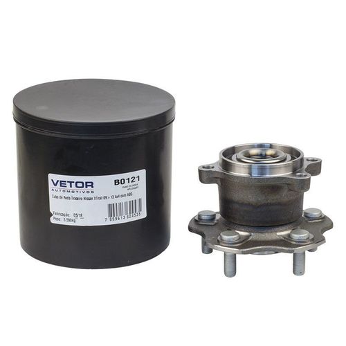 Cubo Roda Traseira Nissan Xtrail 4X4 09>13 C/ABS