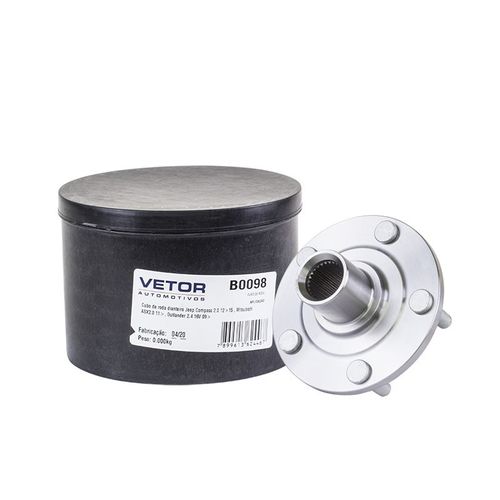 Cubo de Roda Dianteira Jeep Compass 2.0 2012 a 2015 Mitsubishi Outlander,  ASX 2.0 4X2 2011 em diante