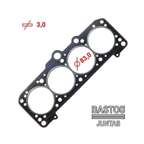 JUNTA DO CABECOTE - VW GOL PARATI SAVEIRO 1.6 1.8 8V AP