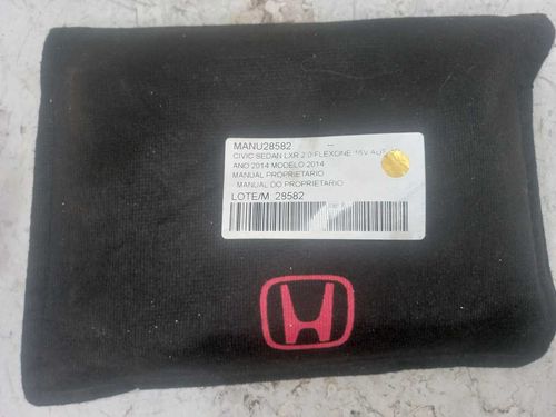 MANUAL DO PROPRIETARIO HONDA CIVIC 2.0 2014