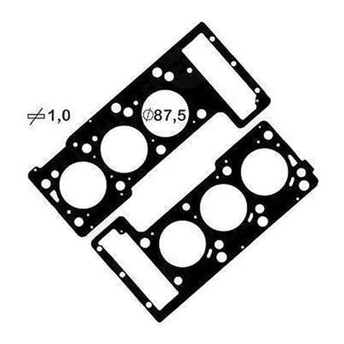 JUNTA DO CABECOTE - DODGE JOURNEY 2009 A 2012 | CHYSLER SEBRING 2.7 V6 24V 2002 A 2003 EER EES (PAR)