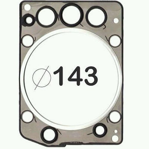 JUNTA DE CABECOTE - MBB OM 457 ELETRONICO 6CIL (PERFIL BAIXO)