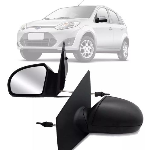 RETROVISOR ESQUERDO EXTERNO FORD FIESTA 2002/2014 C/ CONTROLE
