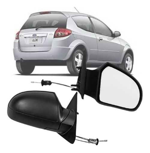 RETROVISOR DIREITO EXTERNO FORD KA 2009/2010 C/ CONTROLE