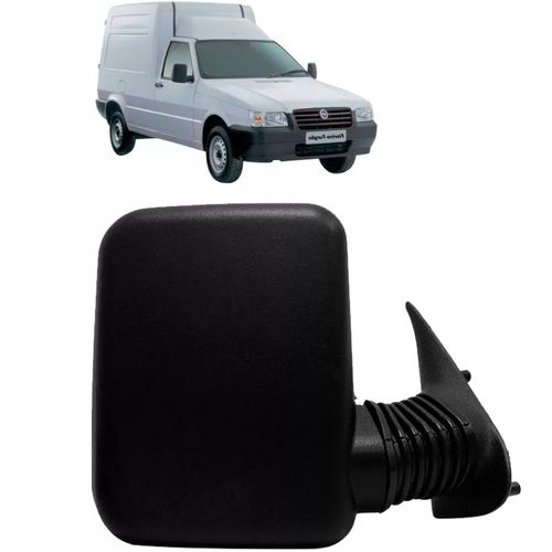RETROVISOR DIREITO EXTERNO FIAT FIORINO 1997/2010 S/CONTROLE