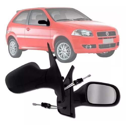RETROVISOR DIREITO EXTERNO FIAT PALIO 2008/2010 C/CONTROLE