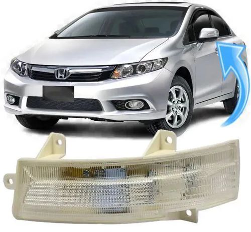 PISCA RETROVISOR ESQUERDO CITY 10/14 CIVIC 12/16