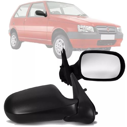 RETROVISOR DIREITO EXTERNO FIAT UNO ECONOMY 2011/2014 S/CONTROLE