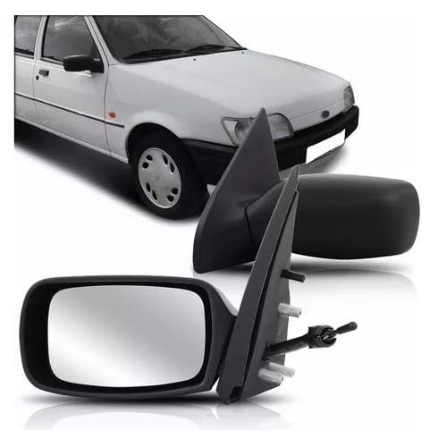 RETROVISOR ESQUERDO FIESTA 1994/1996 COM CONTROLE