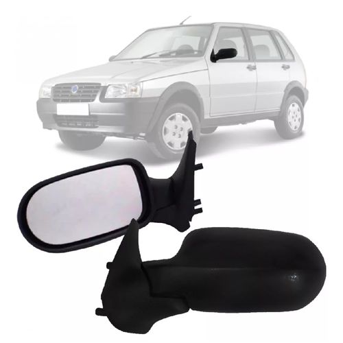 RETROVISOR ESQUERDO EXTERNO FIAT UNO FIRE FLEX 2006/2010 S/CONTROLE