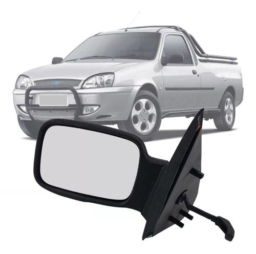 RETROVISOR ESQUERDO EXTERNO COURIER PICK-UP 97/12 C/ CONTROLE