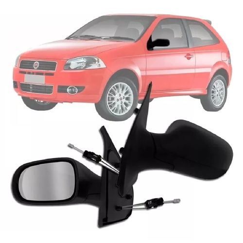 RETROVISOR ESQUERDO EXTERNO FIAT PALIO 2008/2010 C/CONTROLE
