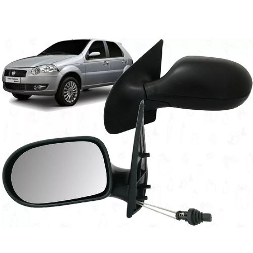 RETROVISOR ESQUERDO EXTERNO FIAT PALIO 2011/2016 C/CONTROLE