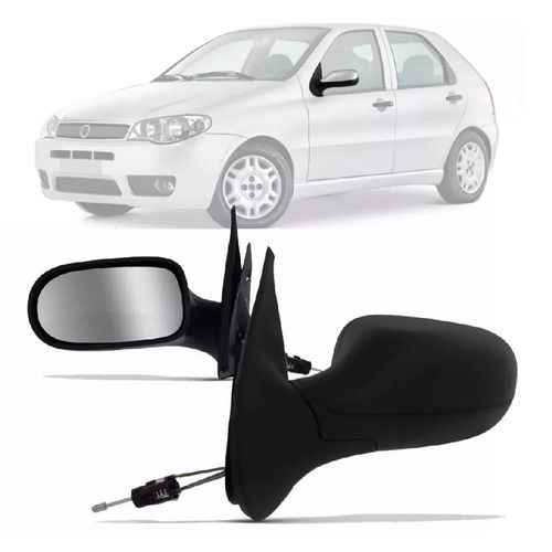 RETROVISOR ESQUERDO EXTERNO FIAT PALIO 2004/2007 C/CONTROLE