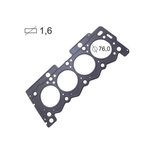 JUNTA DO CABECOTE - PEUGEOT 206 307 | CITROEN C2 C3 1.4 8V FLEX APOS 2002