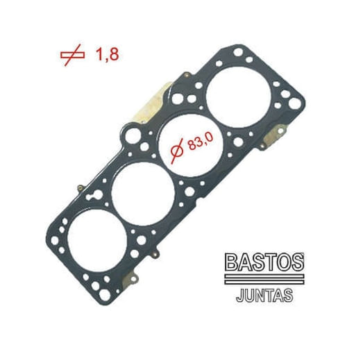 JUNTA DO CABECOTE - MLS VW GOL SAVEIRO PARATI SANTANA GOLF GL GLX GTI GTS AP TODOS 1 6 1 8 TURBO