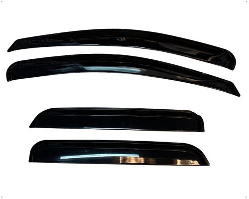 Calha De Chuva Acrílico Para Carros Novo Gm Corsa Hatch / Sedan 04 Portas 2002 Até 2014