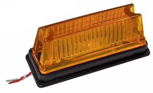 Lanterna Palito Pisca Vigia Teto Bau Furgão Carroceria Laranja