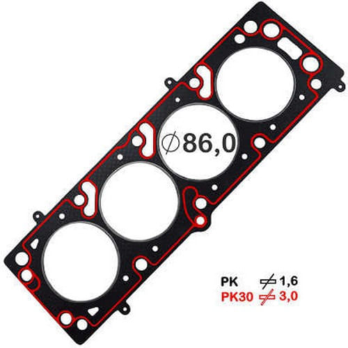 JUNTA DO CABECOTE - GM MONZA KADETT IPANEMA 1.8 FASE II 1987 A 2001