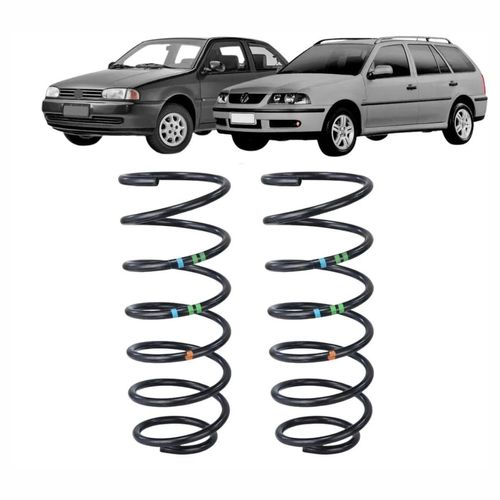 Par Mola Espiral Traseira Gol Plus Cli Gli Gti E 16V 1995/1997