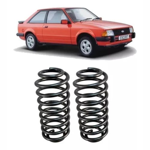 Par Mola Espiral Traseira Liquidacao Escort Xr3 Xr3 Conversivel 1984/1992