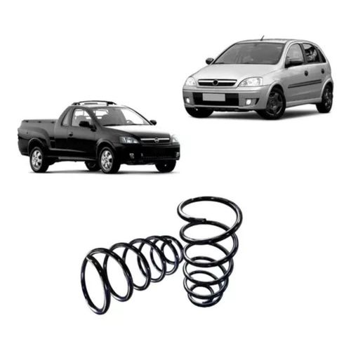 Par Mola Espiral Dianteira PickUp Corsa Montana 1.4 1.8 2003...