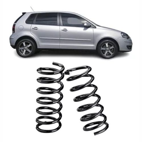 Par Mola Espiral Traseira Polo Sedan 1.6 2.0 2003 ...