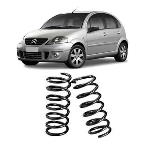 Par Mola Espiral Traseira Citroen C3 2003...