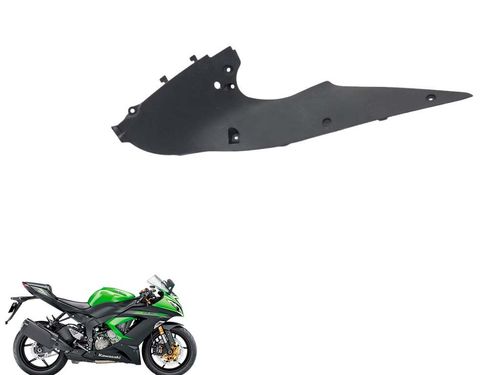 Acabamento Interno Direito Kawasaki Zx 6 13-16c/avaria