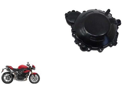 Tampa Esquerda Motor Triumph Speed Triple 1050 06-10c/detalhe