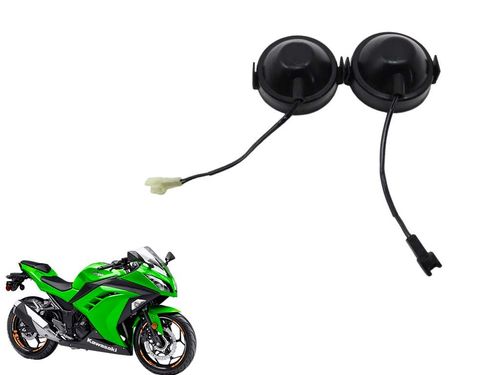 Borracha+soquete Farol Kawasaki Ninja 300 13-18