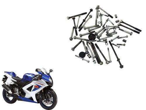 Kit Parafuso Carcaça Motor Suzuki Gsxr Srad 1000 08-10