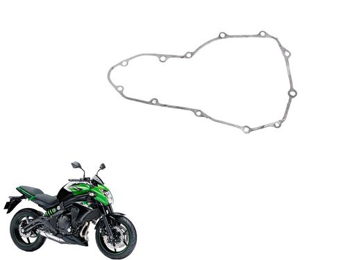 Junta Tampa Esquerda Motor Kawasaki Er-6n Er6n 08-17